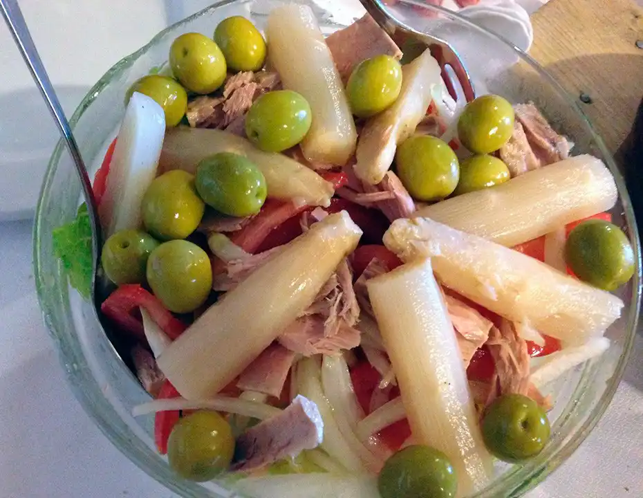 Ensaladas en El Soportal